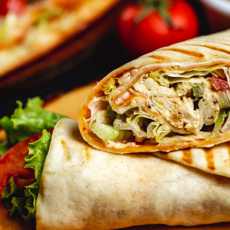 ساندوتش كباب لحم